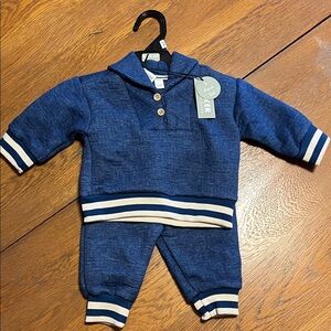 Baker by Ted Baker Navy Baby Set- 3-6 Months - NWT